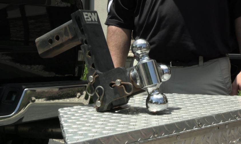 Adjustable Trailer Hitch Ball Mount